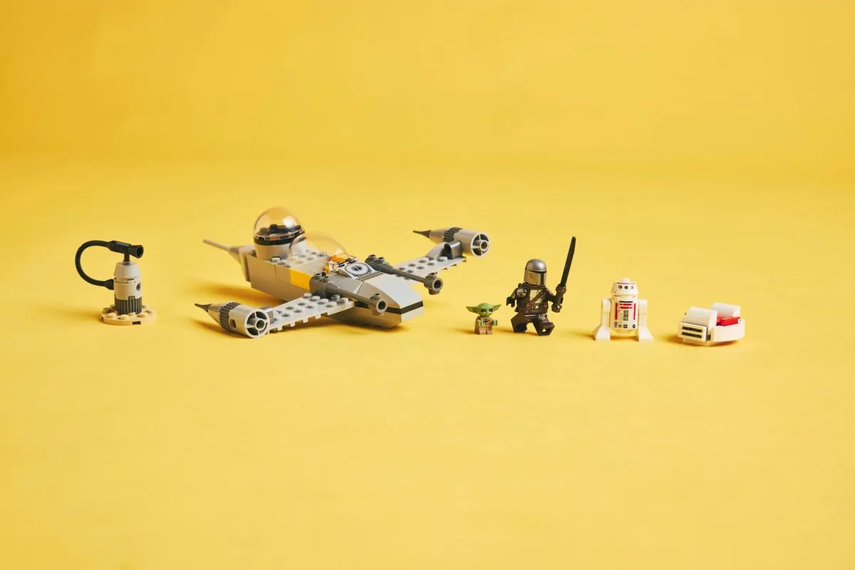 LEGO Star Wars Mando en Grogu’s N-1 Starfighter 75410 - 92 Stukken - Multicolor - afbeelding 6 van 6