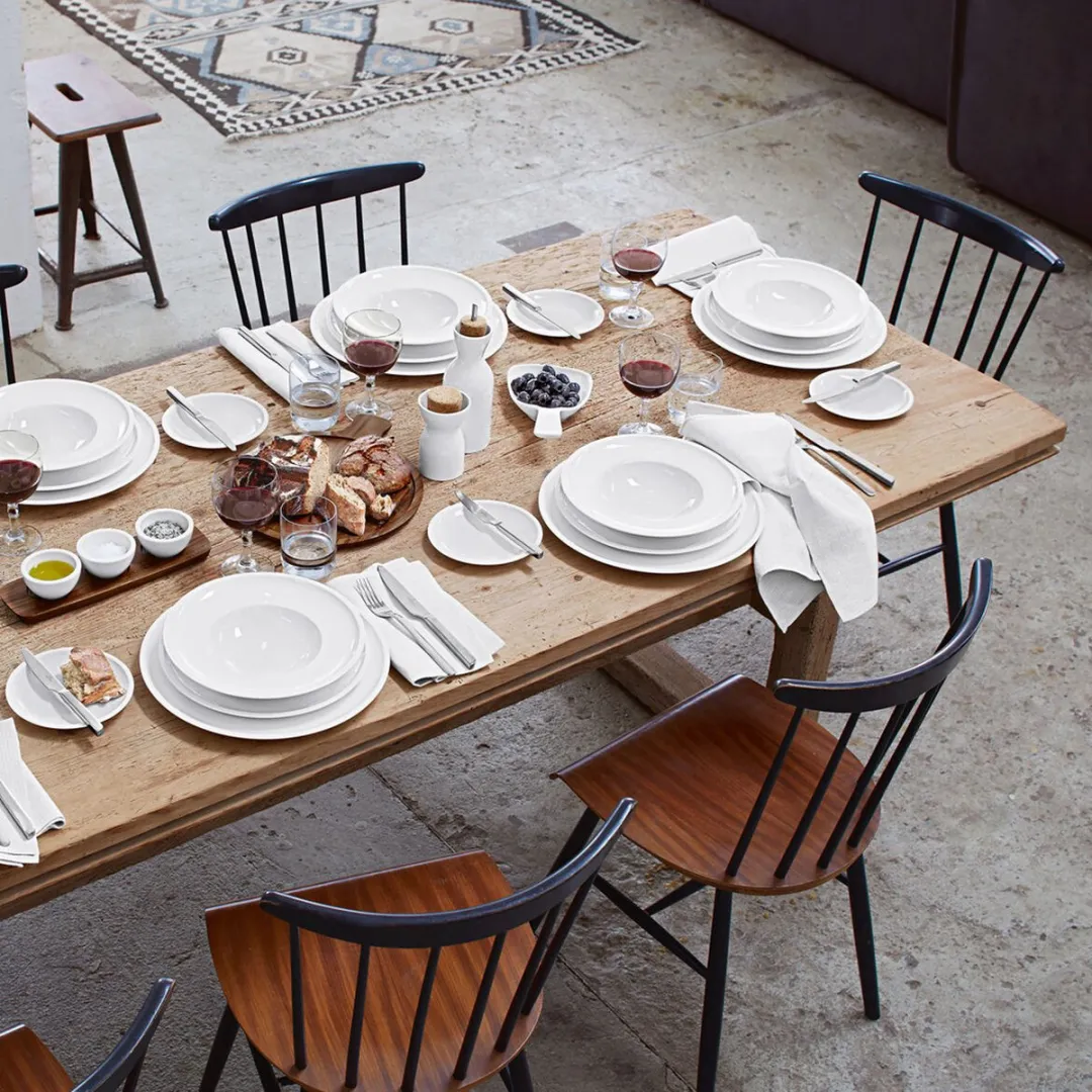 Villeroy & Boch Artesano Diep Bord 25cm - Porselein - 12 Stuks