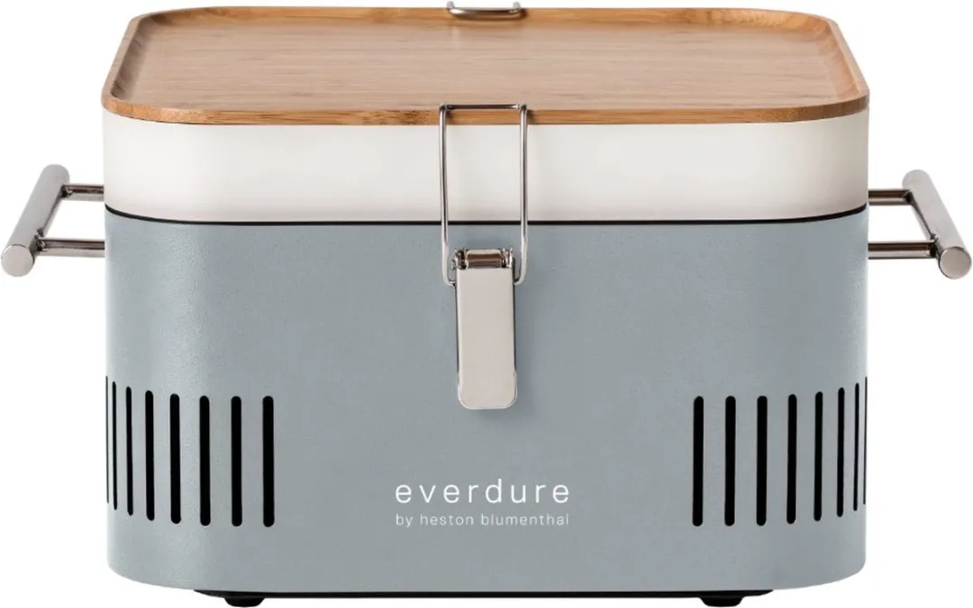 Intergard Barbecue Cube Draagbaar - 4 Hamburgers - Groen
