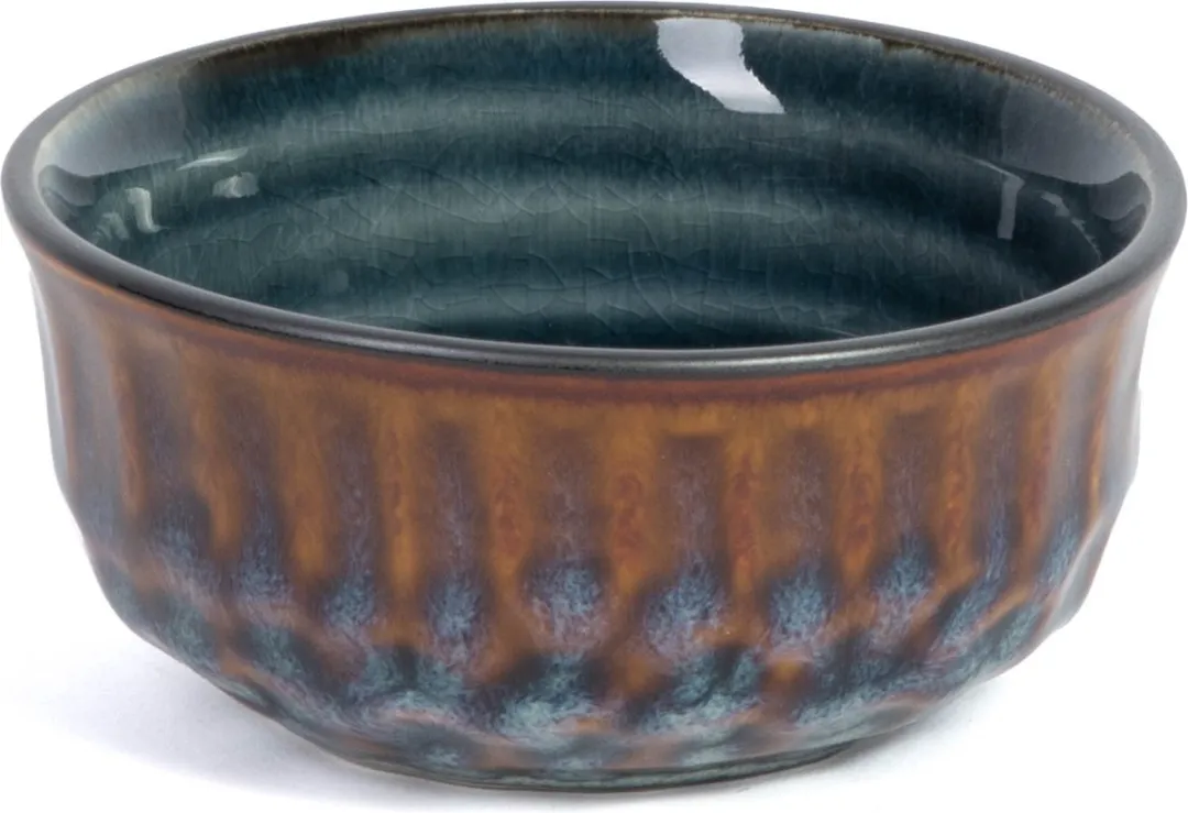 Cosy&Trendy Dipschaaltje Ribbel Quintana Blue - Ø9cm