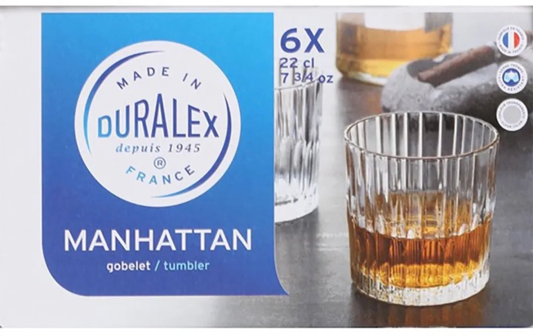 Duralex Manhattan Tumblerglas 22cl - 6 Stuks