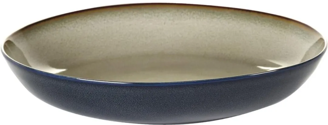 Serax Terres de Rêves Pastabord Anita Le Grelle B5116181 - Misty Grey/Dark Blue