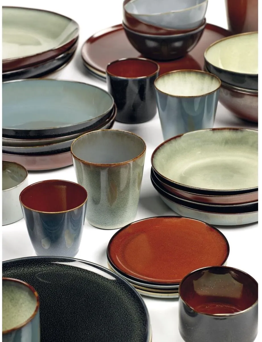 Serax Terres de Rêves Pastabord Anita Le Grelle B5116181 - Misty Grey/Dark Blue