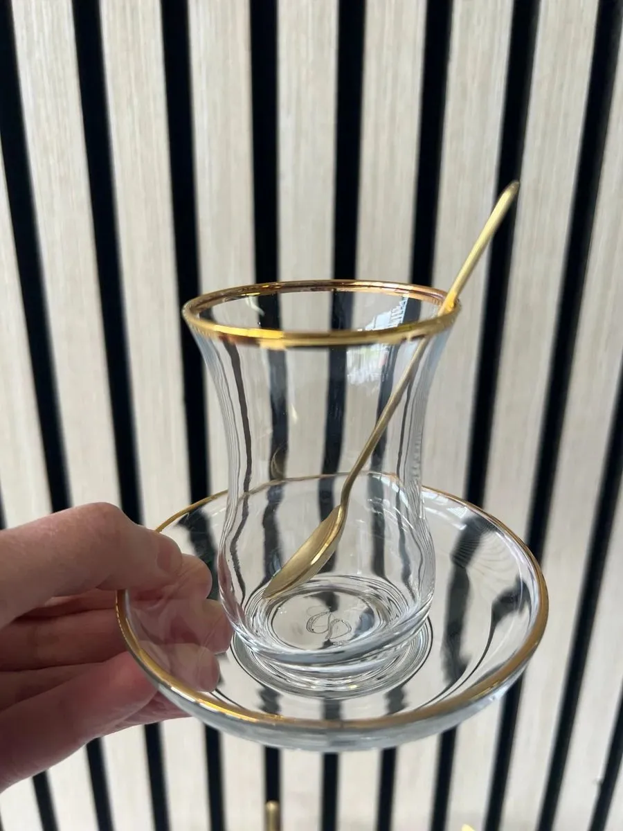 Pasabahce Turkse Theeglazen Set 12-delig - 0.14L - Transparant