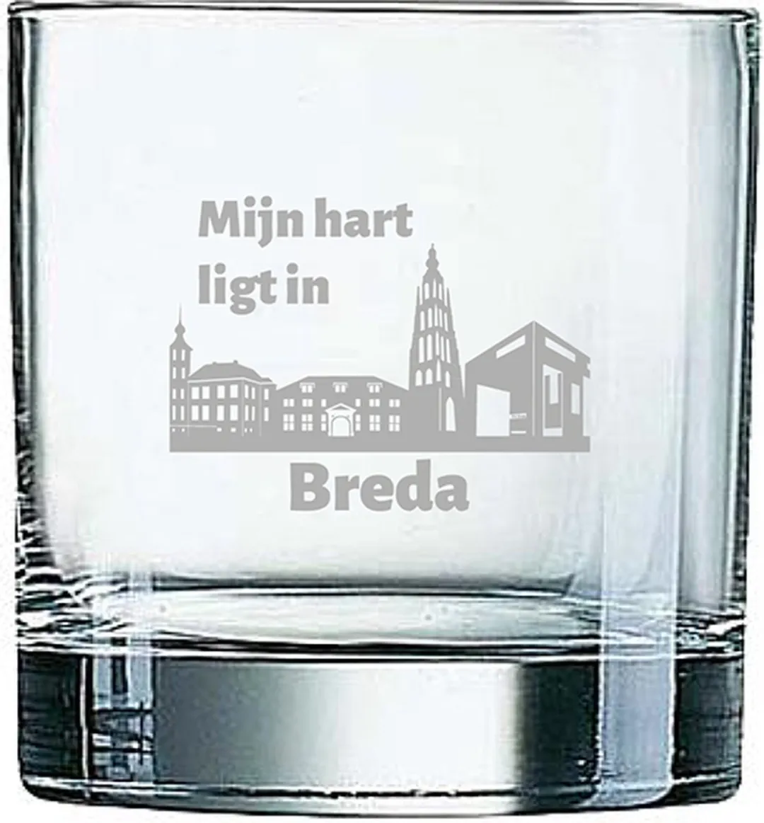Arcoroc Gegraveerd Whiskeyglas Breda