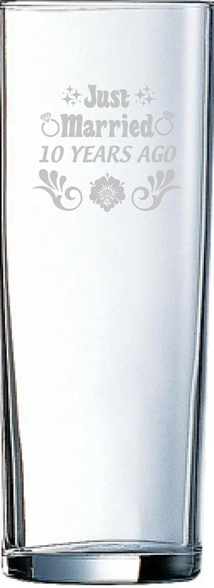 Arcoroc Just Married Gegraveerd Longdrinkglas 31cl
