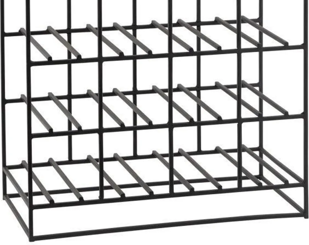 House Doctor Rack Wijnrek 24 Flessen - Zwart
