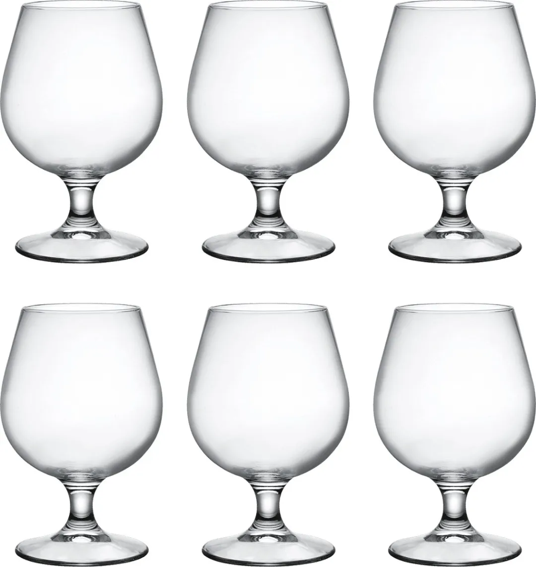 Bormioli Rocco Beer Club Snifter Bierglas - Set van 6