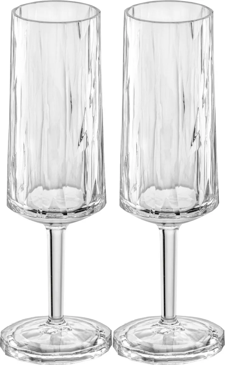 Koziol Superglas Club No. 14 Champagneflute 70 Stuks - 100ml - Transparant