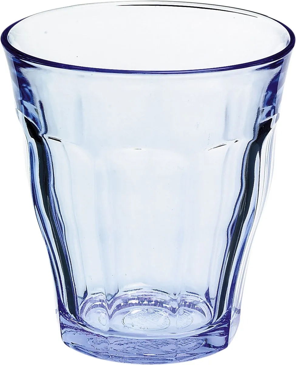 Duralex Picardie Waterglas 20cl - Blauw - 6 Stuks