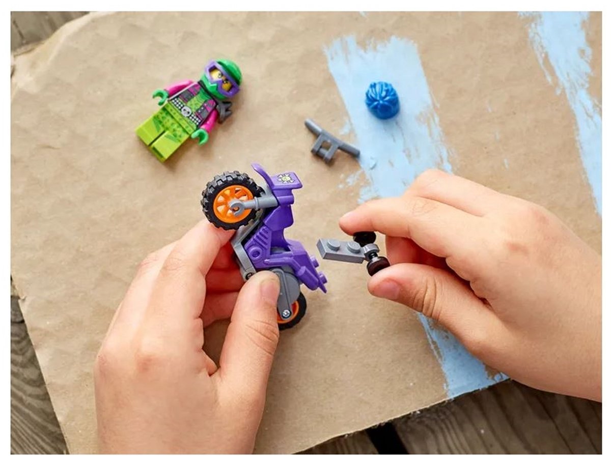 Lego City Stuntz 60296 Wheelie Stuntmotor