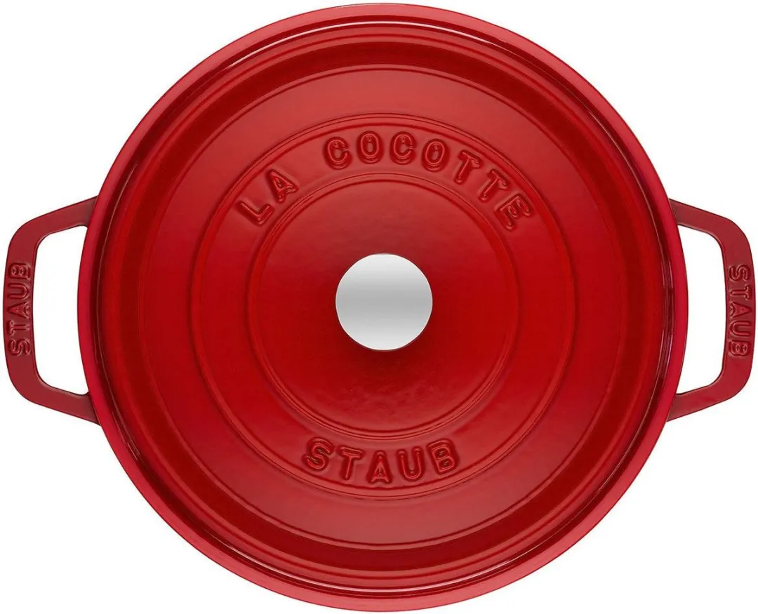 Staub Braadpan/Cocotte 22cm - 2.6L - Kersenrood