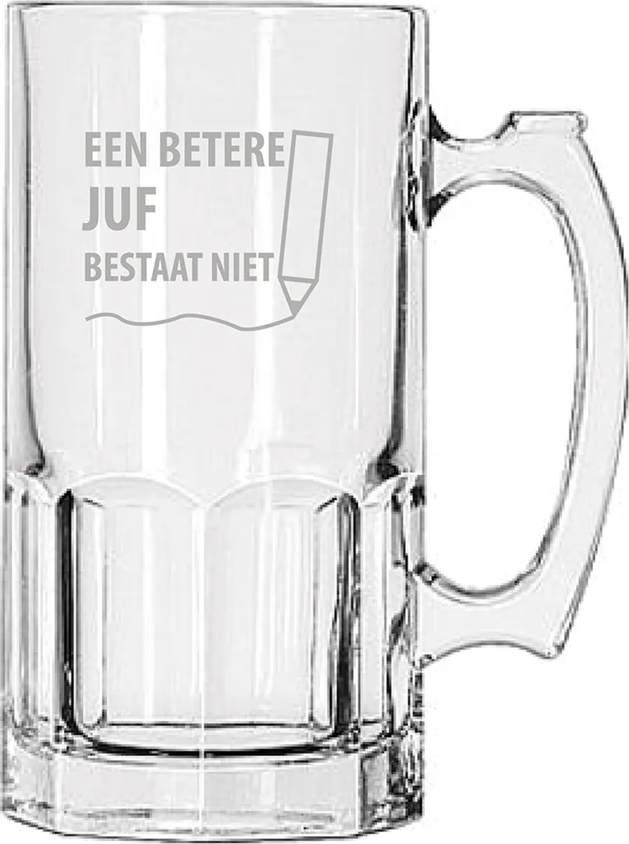 Libbey Gegraveerde Bierpul 1L