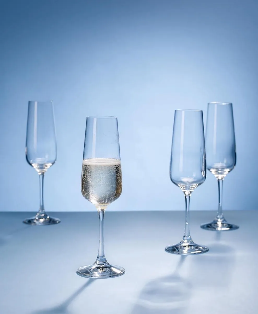 Villeroy & Boch Ovid Champagneglas - 4 Stuks