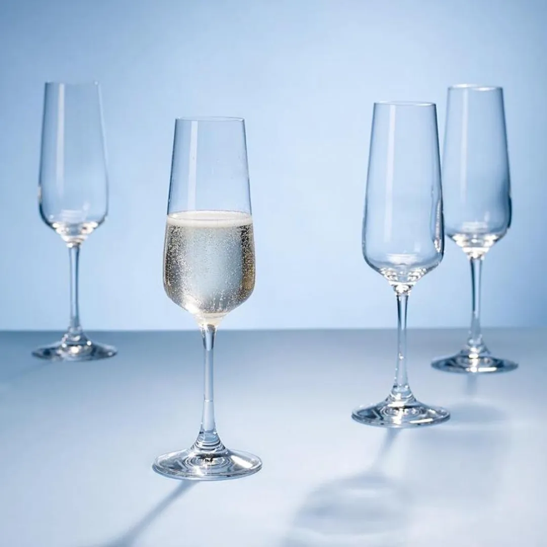 Villeroy & Boch Ovid Champagneglas - 4 Stuks