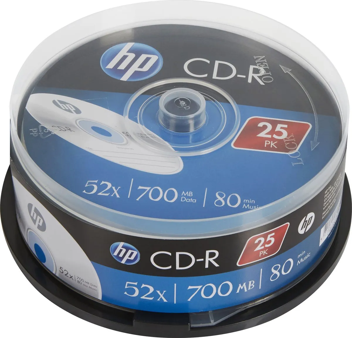 HP CD-R Disc 700MB - 25 Stuks