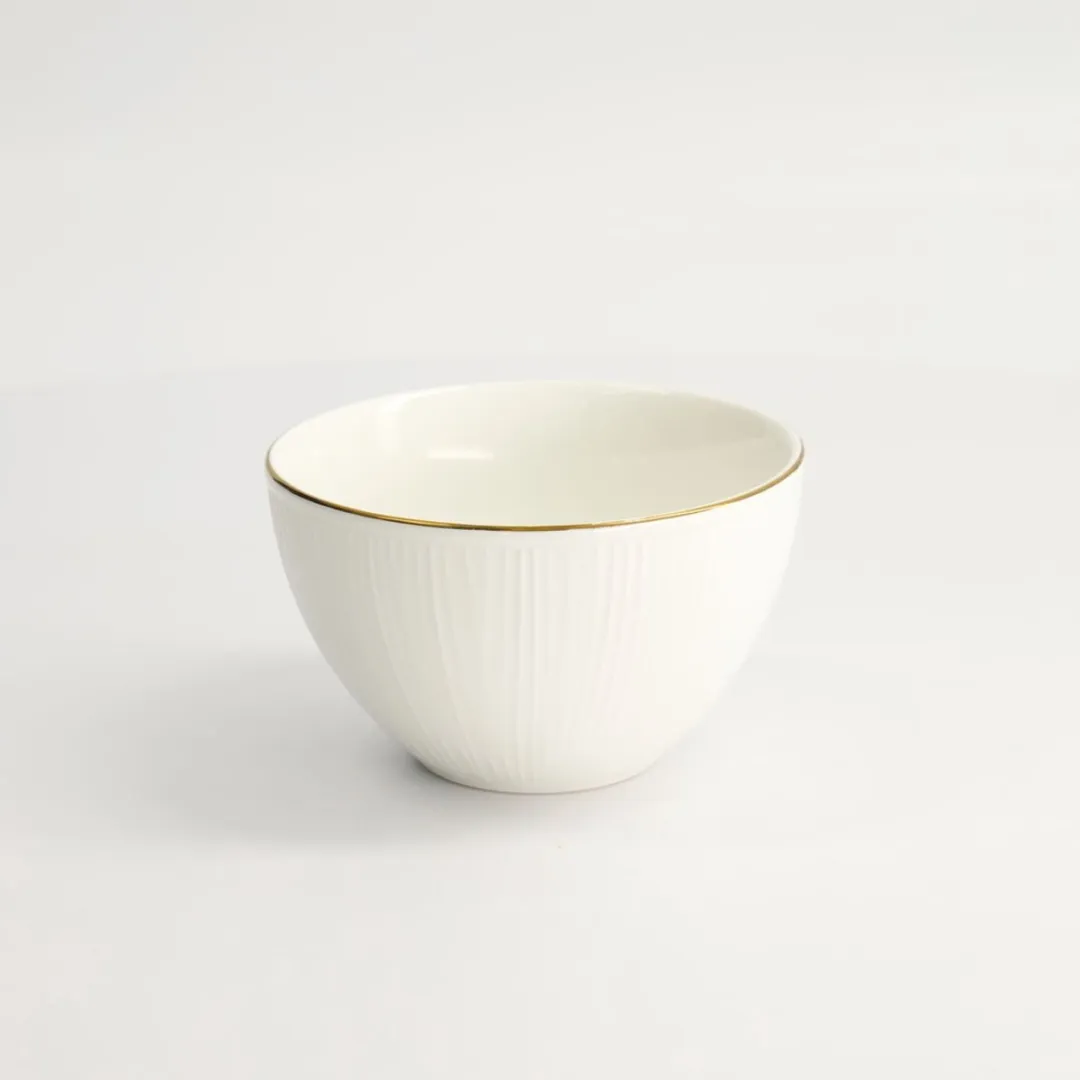 Tokyo Design Studio Nippon White Gold Rim Kom 350ml