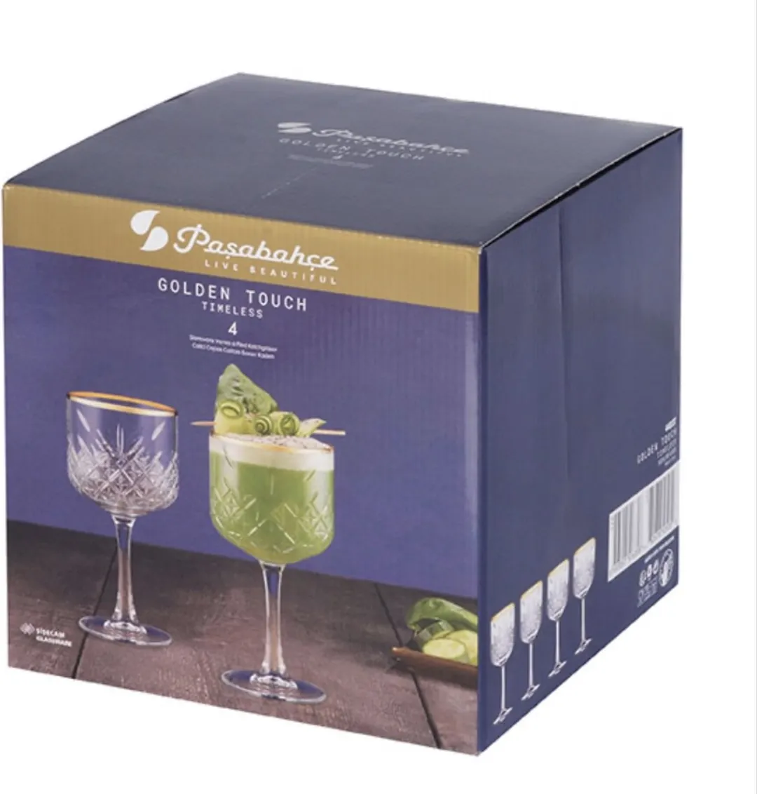Pasabahce Timeless Gin Tonic Glazen - 4 Stuks