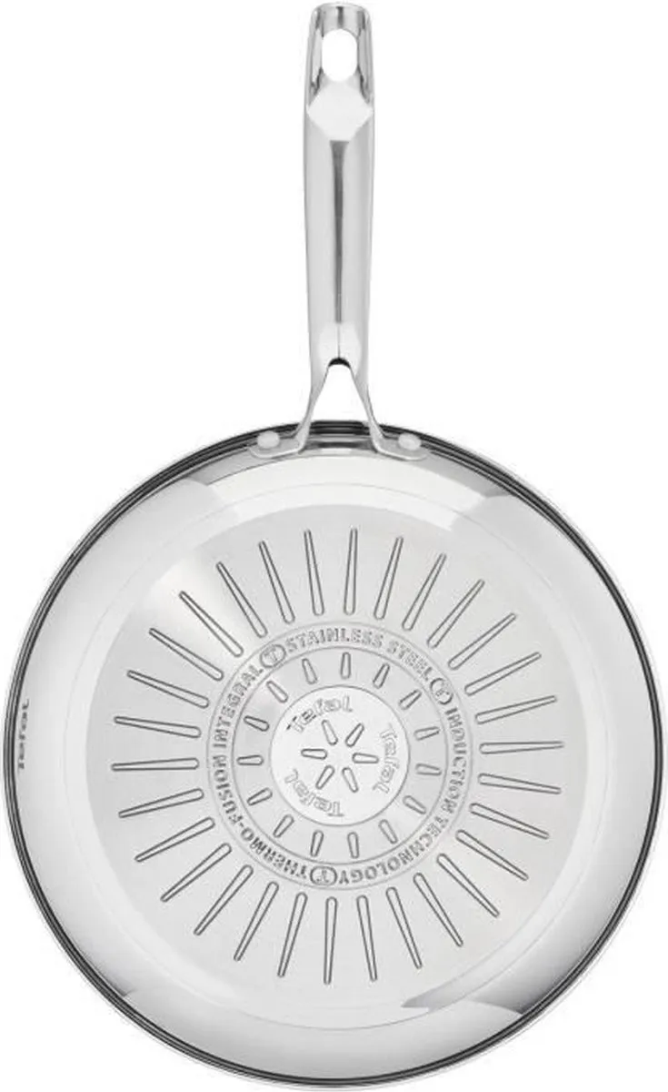 Tefal Duetto Koekenpannen 24/28cm - Set van 2 - Grijs