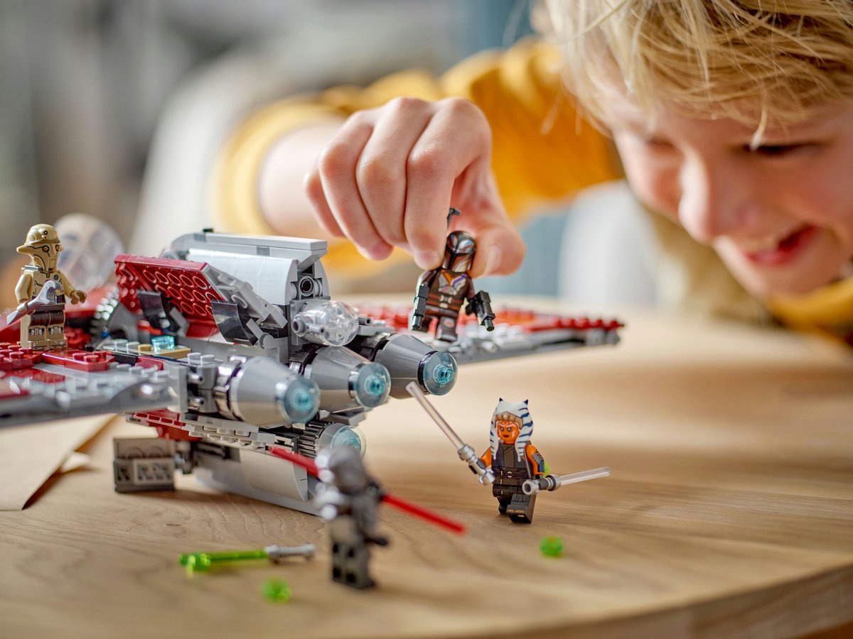 LEGO Star Wars Ahsoka Tano's T-6 Jedi shuttle Bouwbaar Ruimteschip - 75362