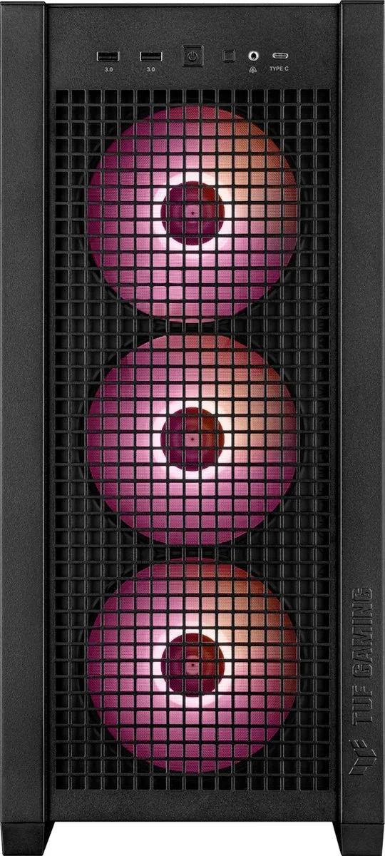 ASUS TUF Gaming GT302 ARGB Pc-behuizing - Zwart