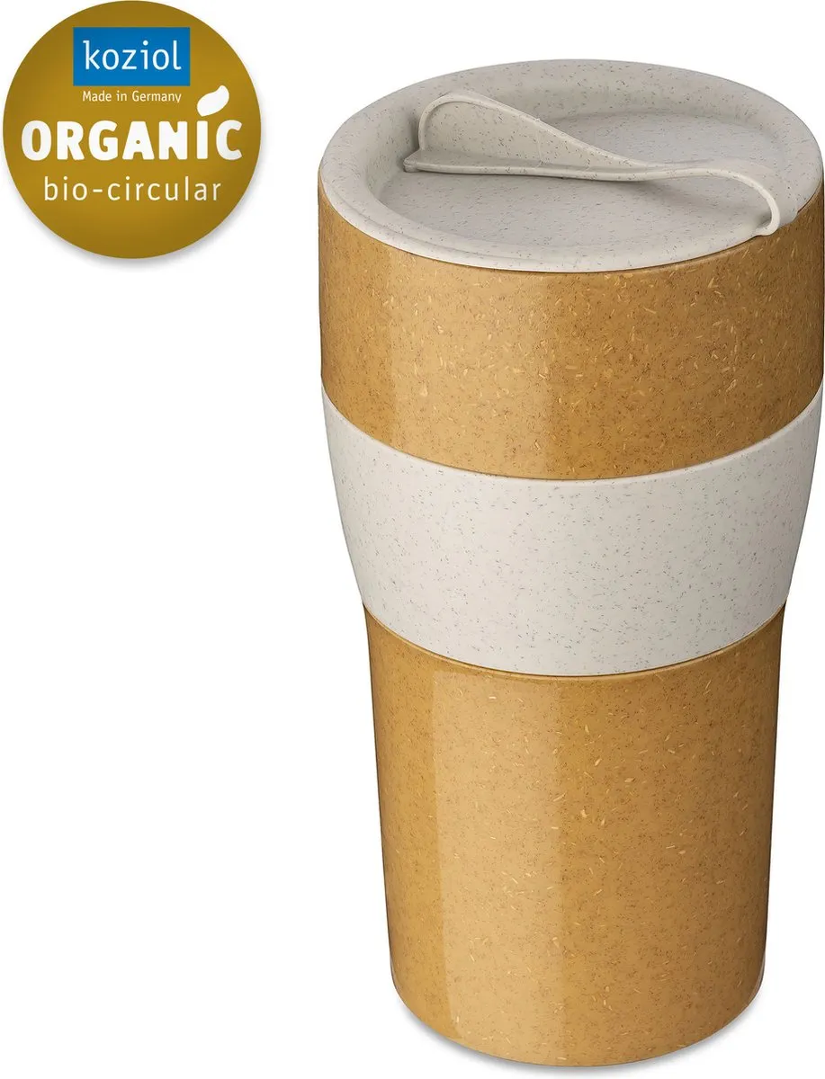 Koziol Aroma To Go XL Herbruikbare Koffiebeker 700ml - Zandbeige