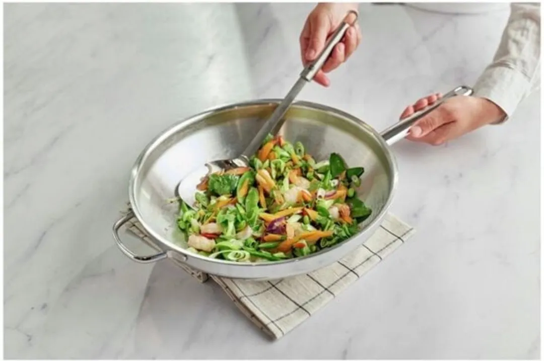 Demeyere Apollo 7 Wok 32cm - Zilver