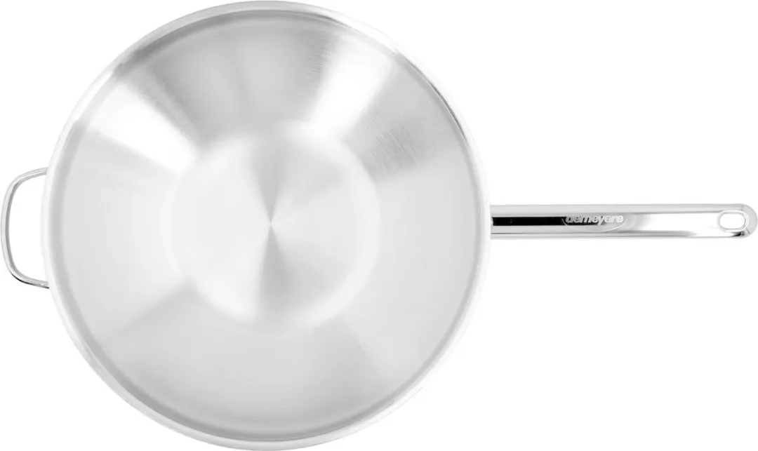 Demeyere Apollo 7 Wok 32cm - Zilver - afbeelding 6 van 6