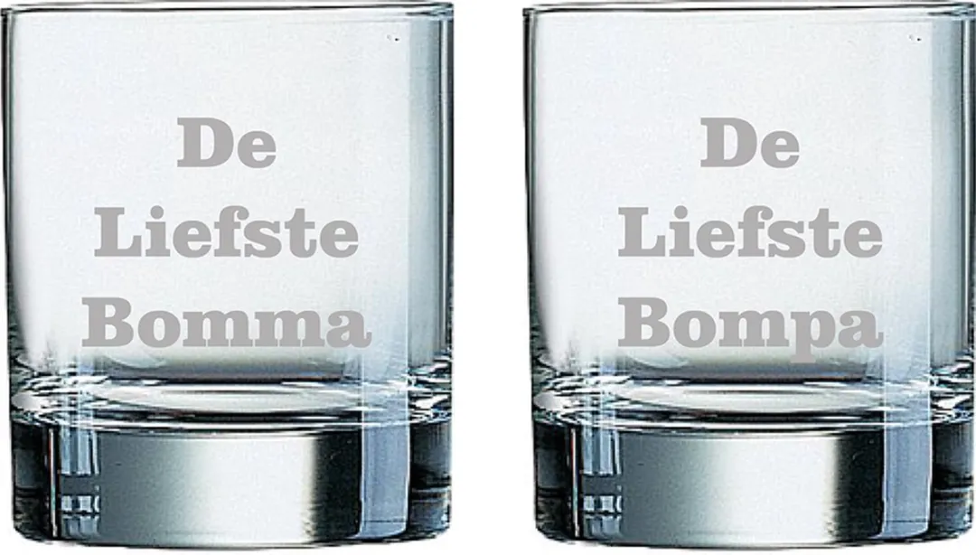 Arcoroc Whiskeyglas De Liefste Bomma/Bompa