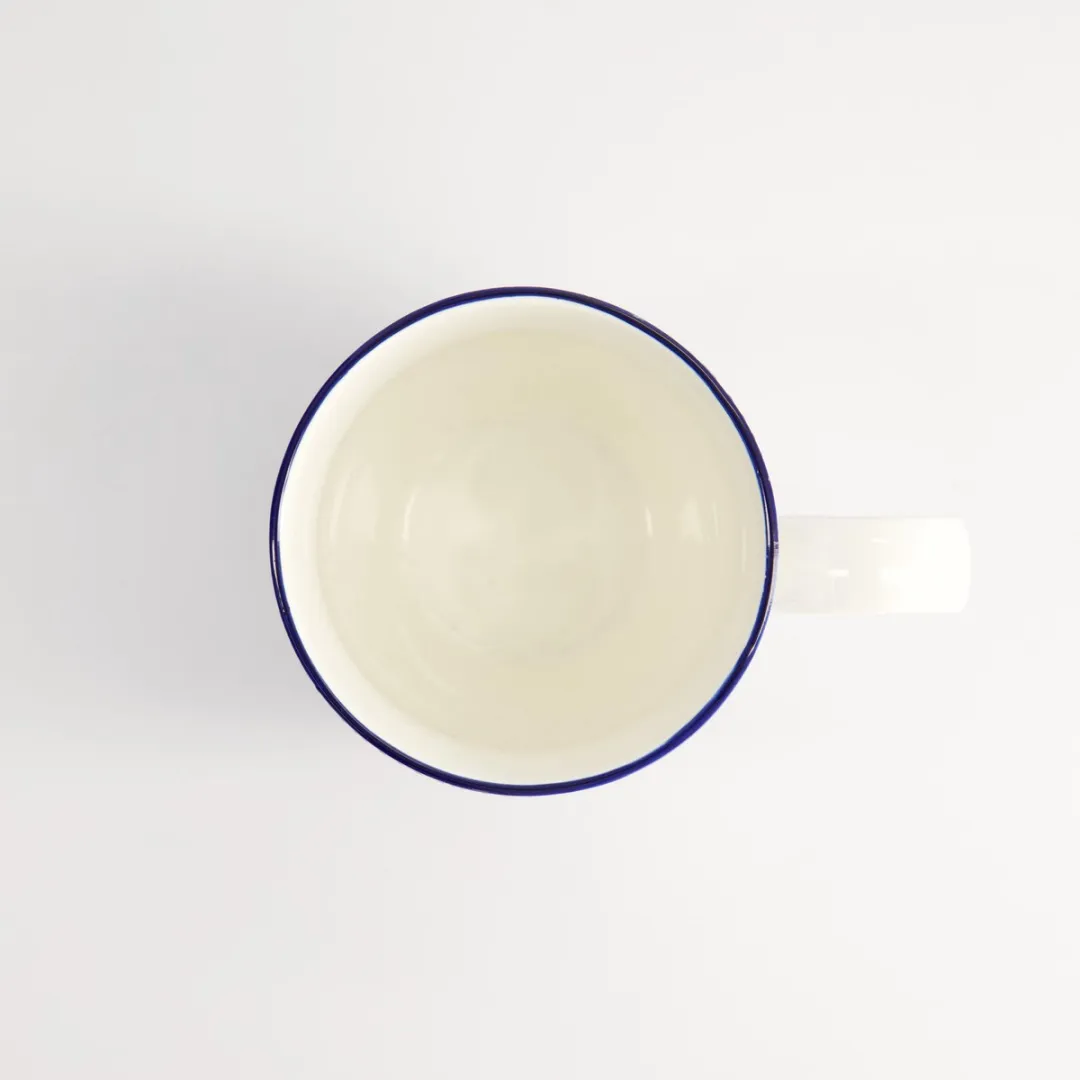 Tokyo Design Studio Nippon Blue Theemok Golven 380ml - Blauw Wit