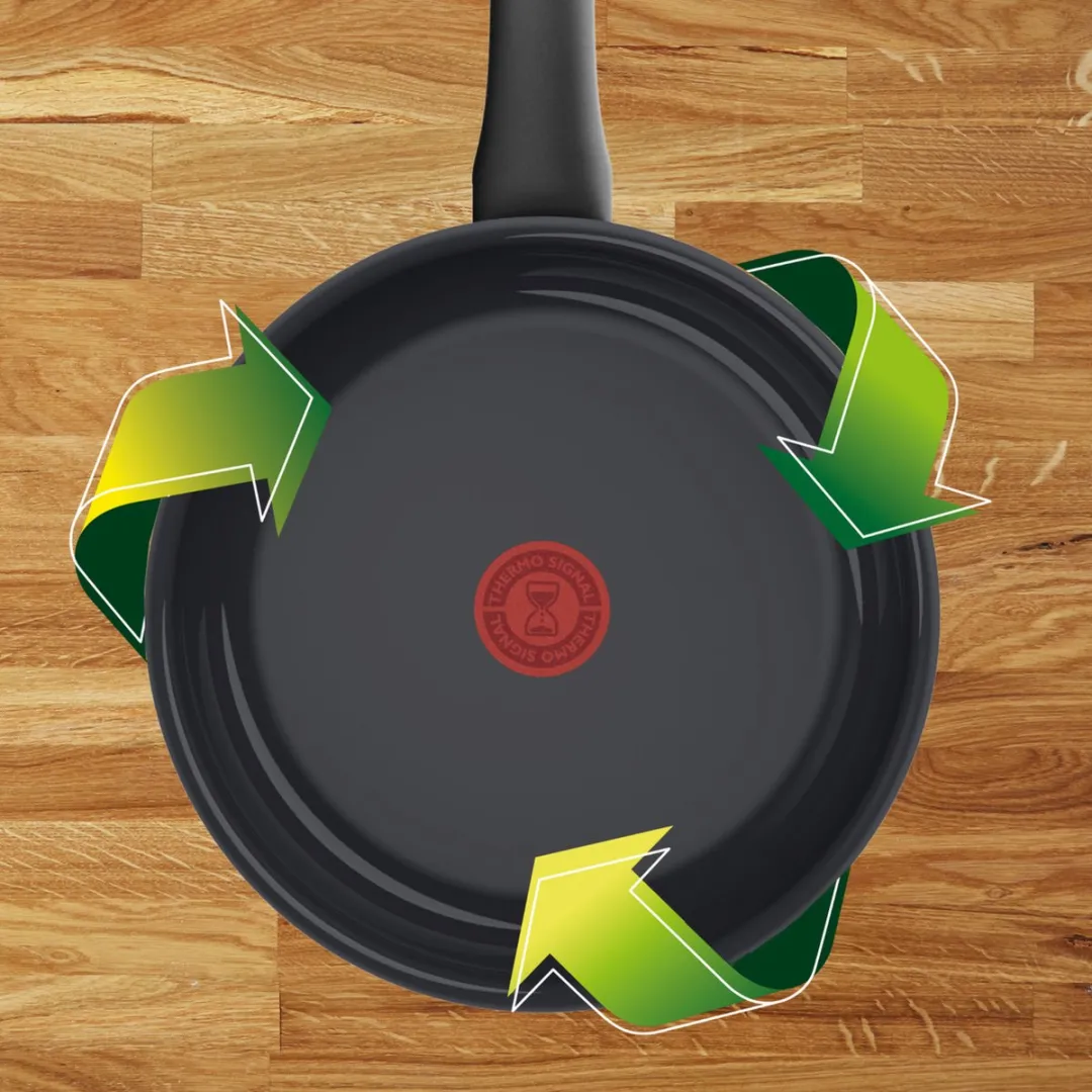 Tefal Revive Black Koekenpan 28cm - Keramisch - Inductie