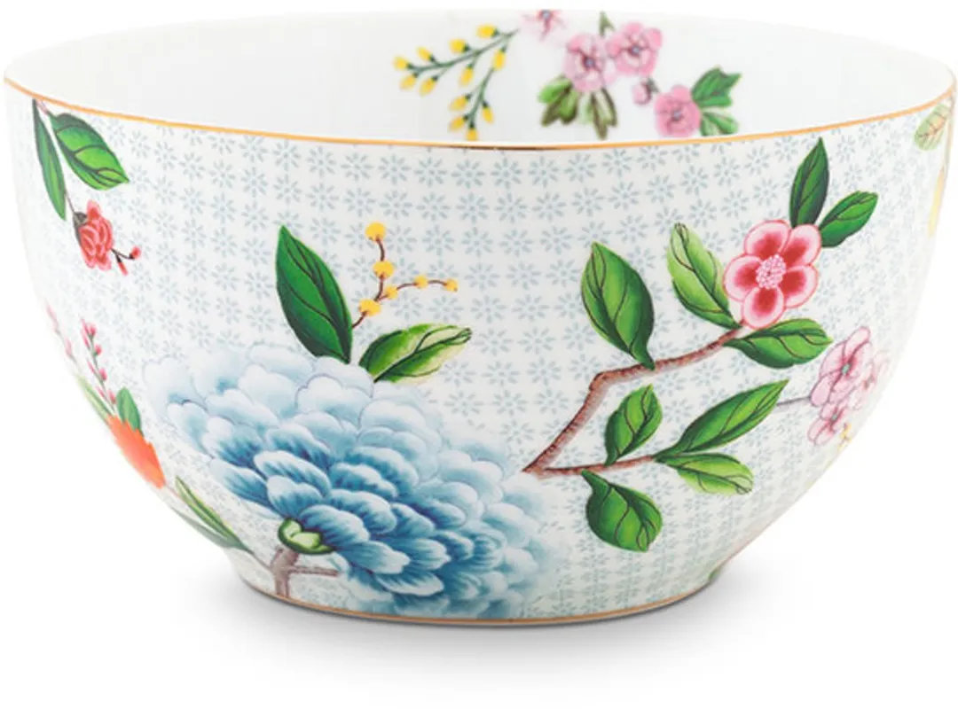 Pip Studio Blushing Birds Ontbijtset 3-delig - Wit Porselein