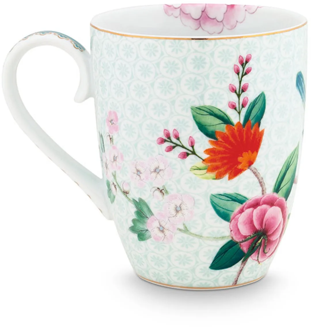 Pip Studio Blushing Birds Ontbijtset 3-delig - Wit Porselein