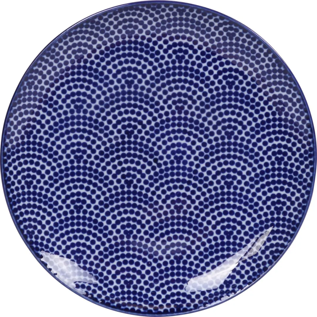 Tokyo Design Studio Gebaksbord Nippon Blue 16cm