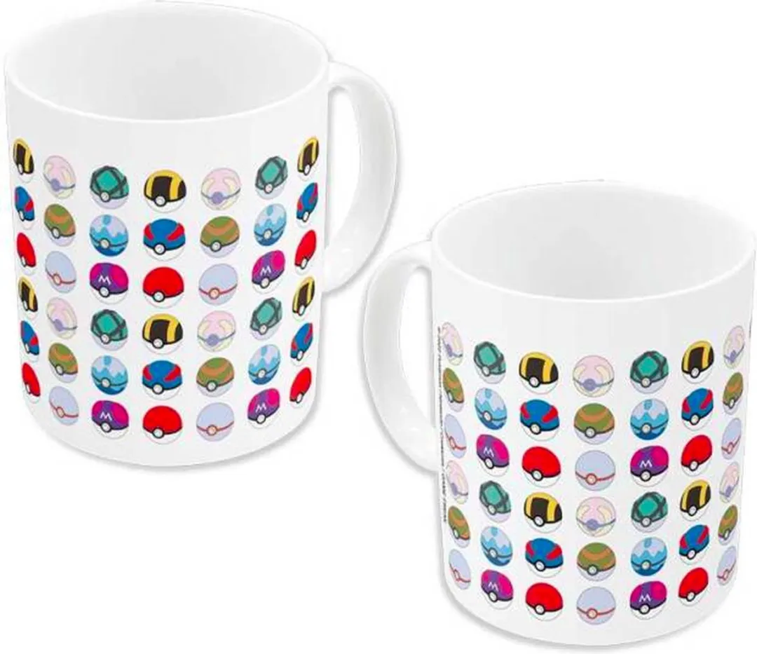 Pokémon Pokéball Keramische Mok 325ml - Multi