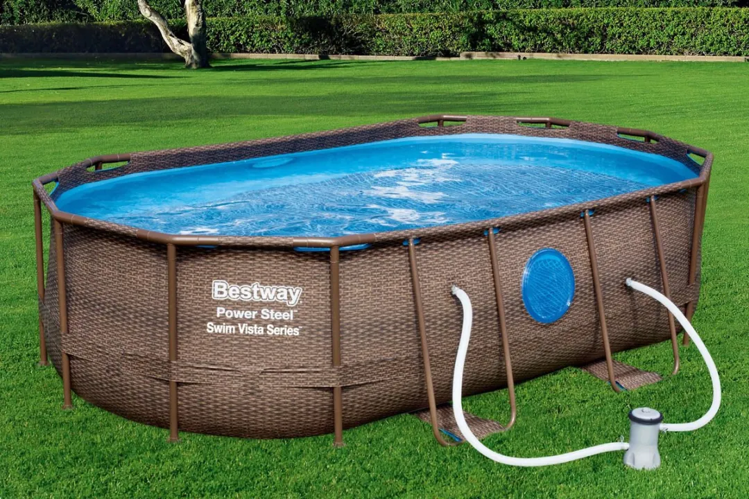 Bestway Zwembadpomp 2.006 l/u - Grijs