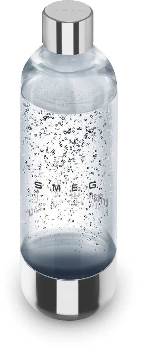 Smeg SKSB01 Waterfles 1L - voor SKC01 Soda Maker - Transparant