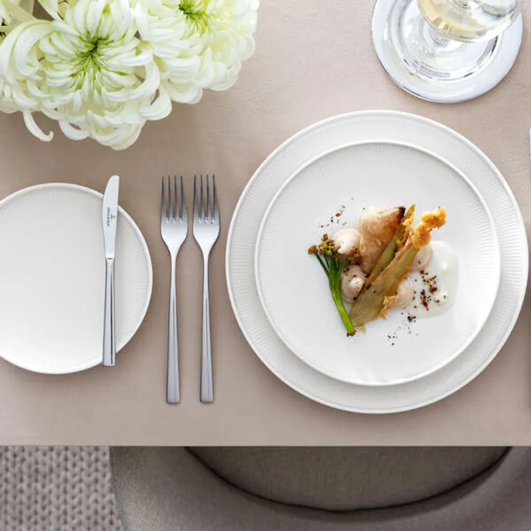 Villeroy & Boch Afina Ontbijtbord/Dessertbord 22cm - Wit