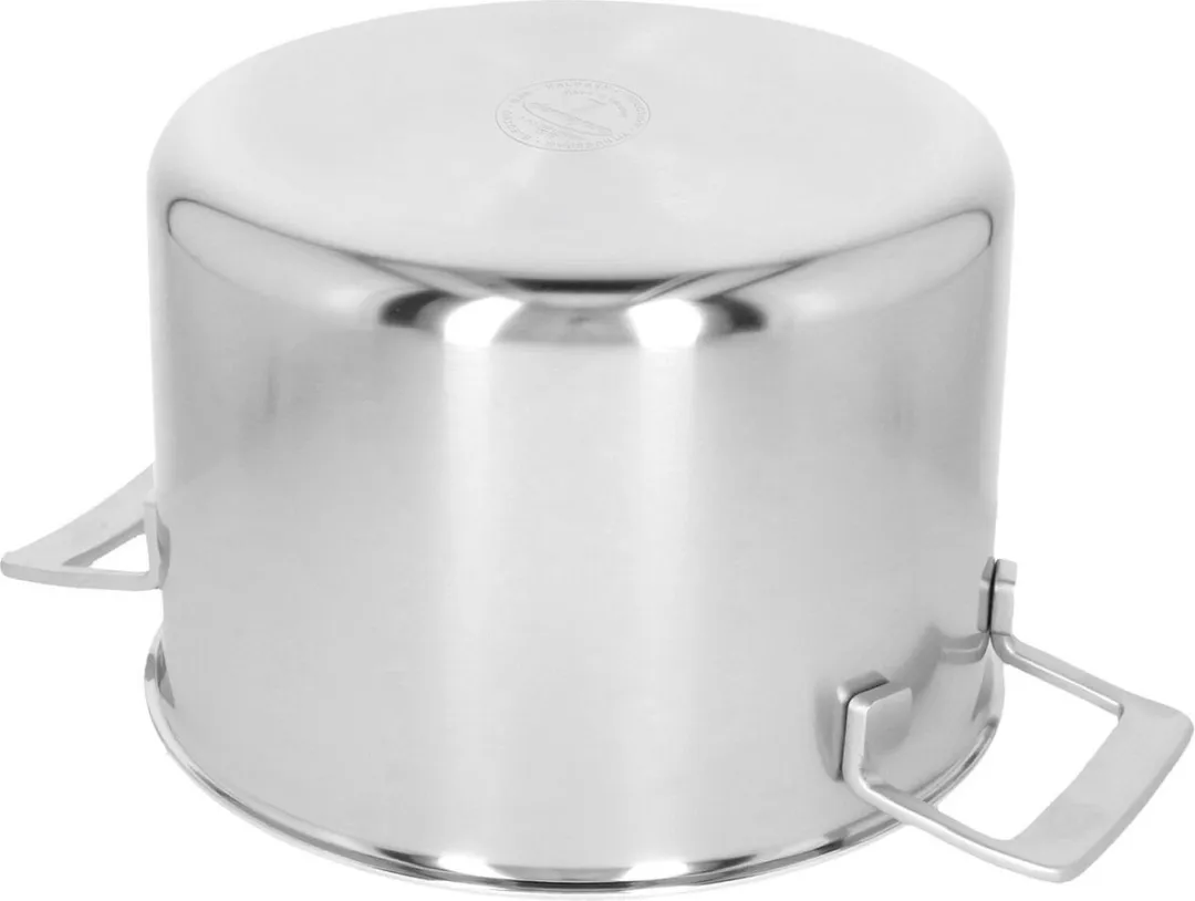 Demeyere Industry Hoge Kookpan 8L Ø24cm - Zilver