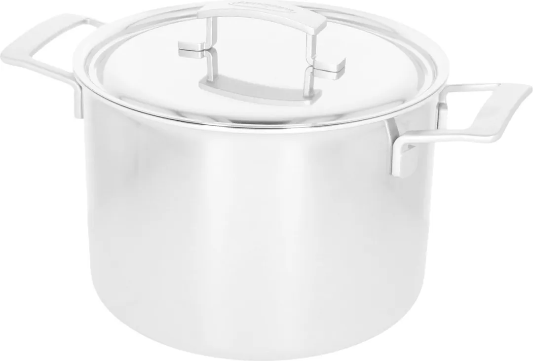 Demeyere Industry Hoge Kookpan 8L Ø24cm - Zilver