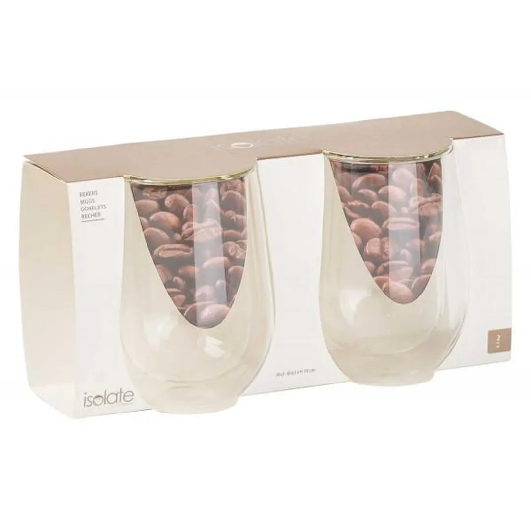 Cosy&Trendy Isolate Glas 35cl Set - 2 Stuks - Dubbelwandig