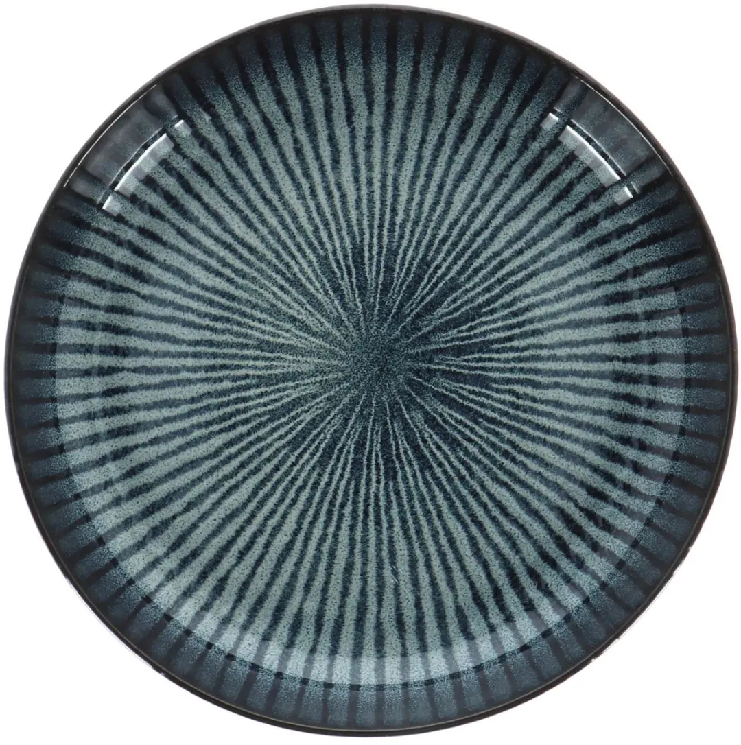 Cosy&Trendy Diep Bord Atlantis Stripe - 24cm - Blauw