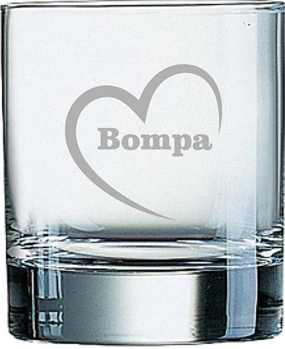 Arcoroc Whiskeyglas Bompa-hartje 20cl