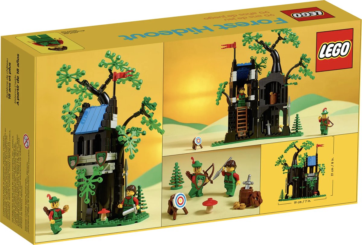 LEGO Exclusive 40567 - Schuilplaats in het Bos