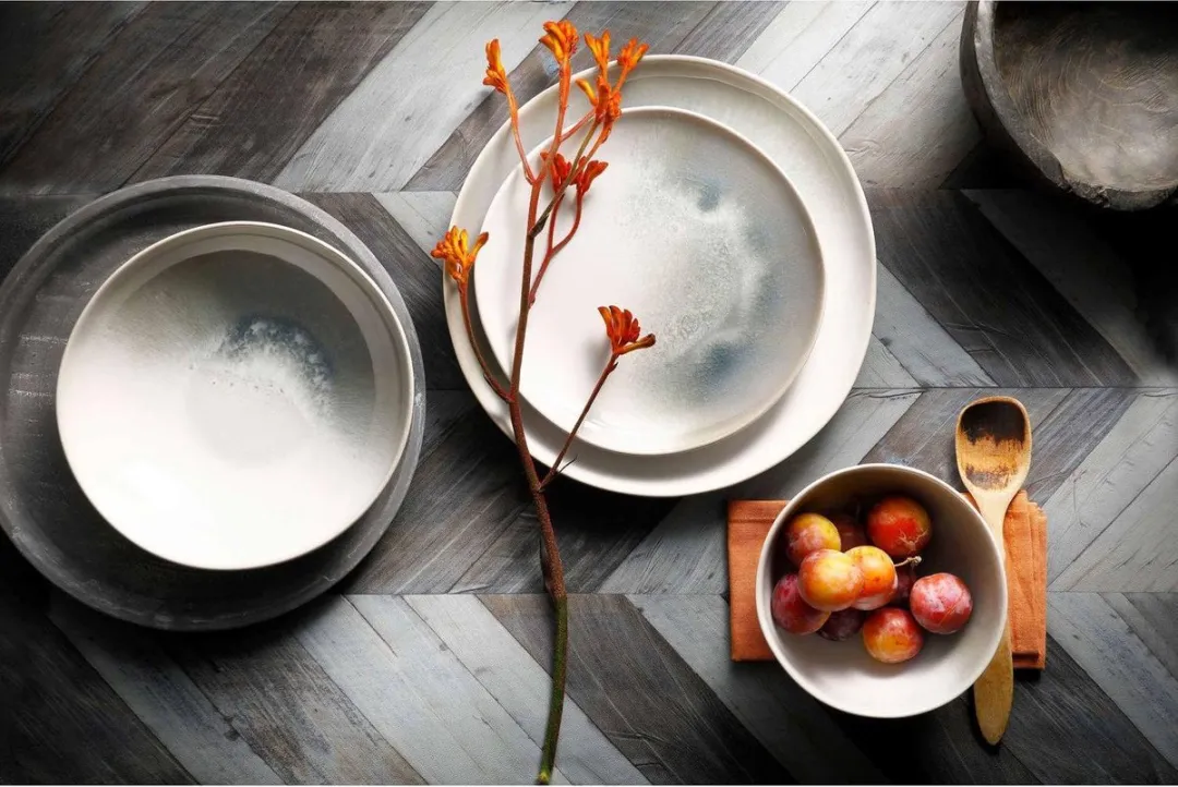 Palmer Nordic Schaal 15cm 90cl - Wit Groen Stoneware