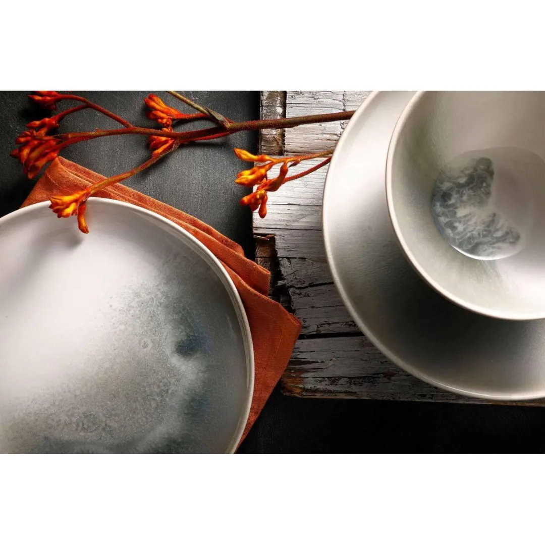 Palmer Nordic Schaal 15cm 90cl - Wit Groen Stoneware - afbeelding 6 van 6