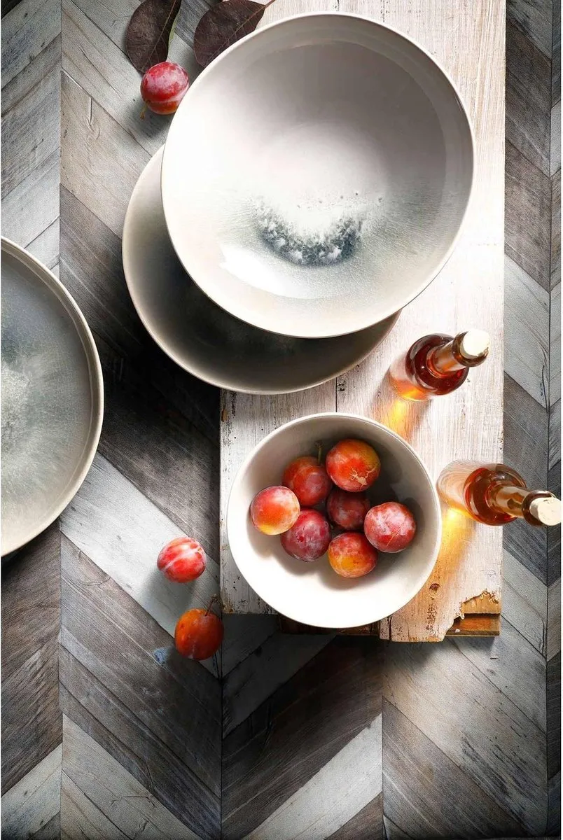 Palmer Nordic Schaal 15cm 90cl - Wit Groen Stoneware