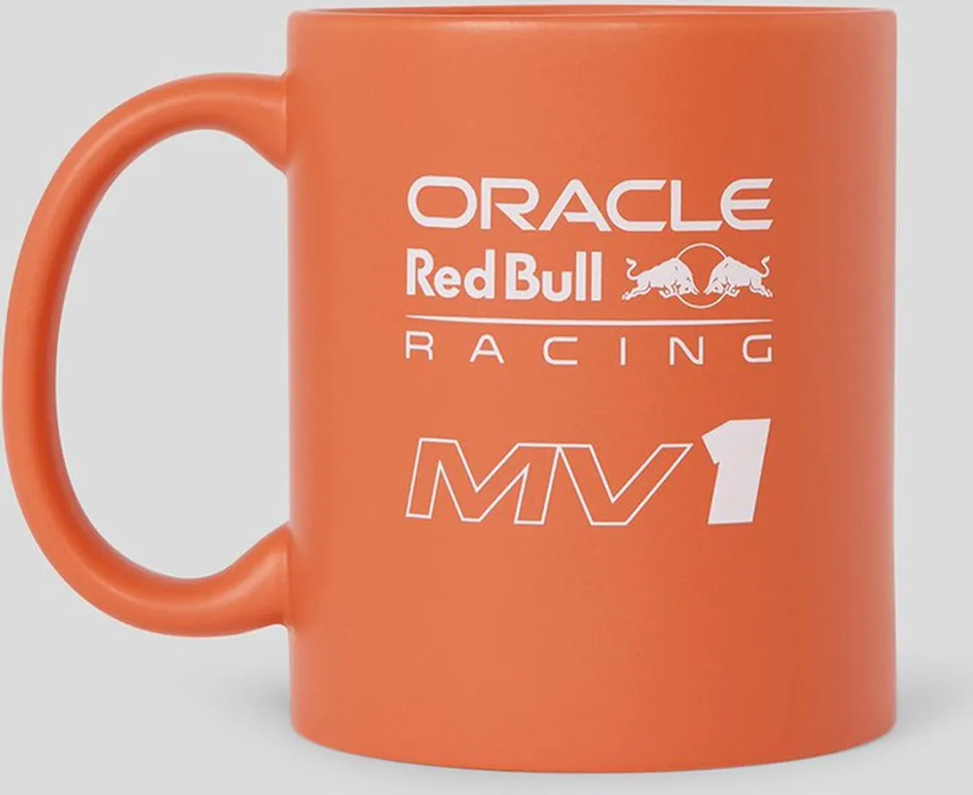 Red Bull Racing Max Verstappen Mok 300ml - Oranje