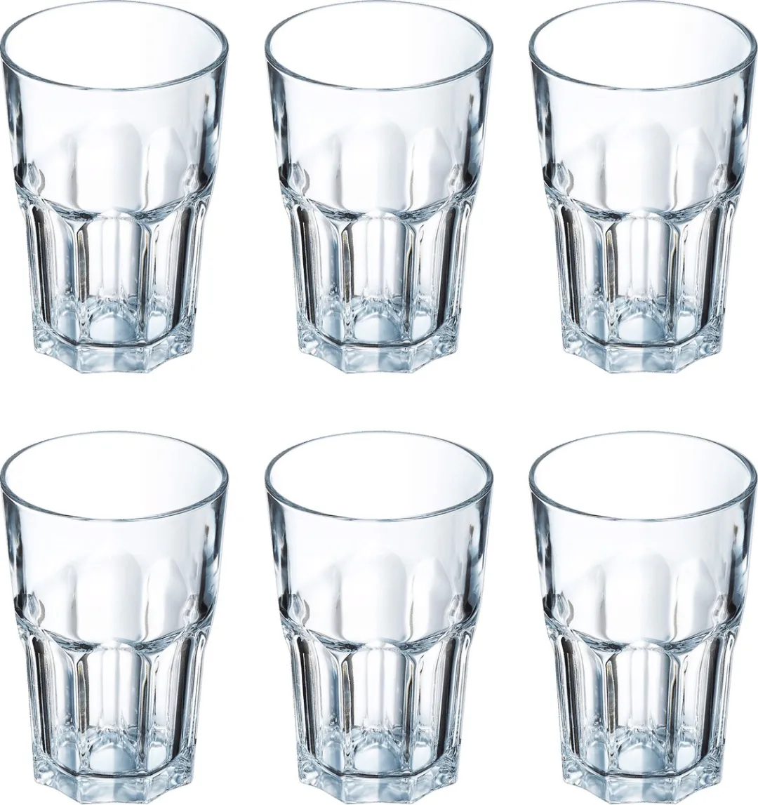 Arcoroc Granity Tumbler 42cl - Set van 6 - Transparant