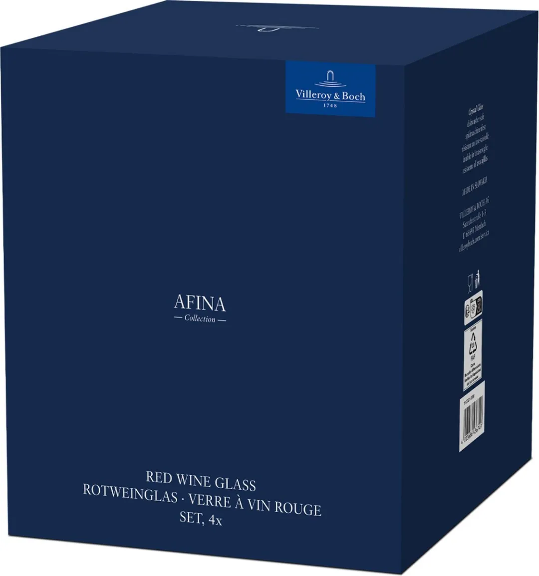 Villeroy & Boch Afina Rotweinglazen 200ml - Set van 4